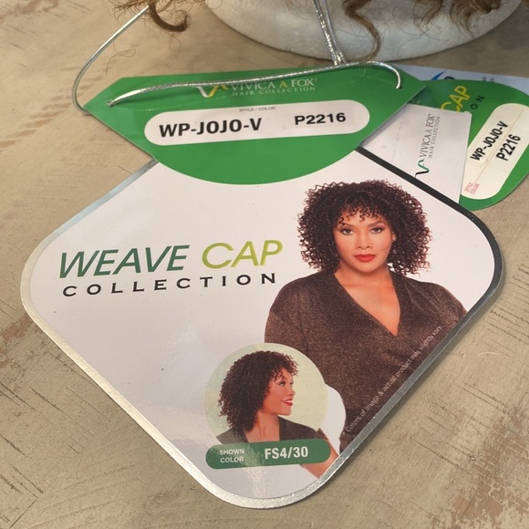 Weave Cap Collection Unit By Vivica Fox w/Spiral Curl and Shoulder Length Style - Picture 9 of 16